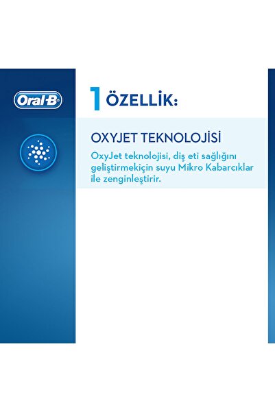 Oral-B Şarjlı Ağız Duşu Oxyjet Aquacare