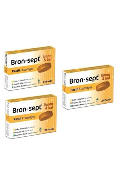 Shiffa Home Bron-sept Pastil Limon/bal 24 Pastil 3 Adet