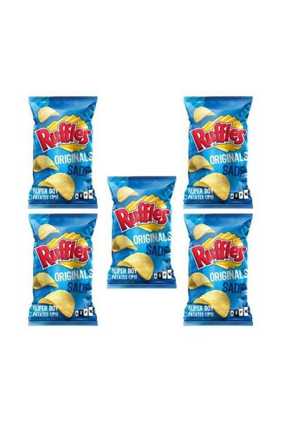 Ruffles Original Plain Potato Chips 103 Gr