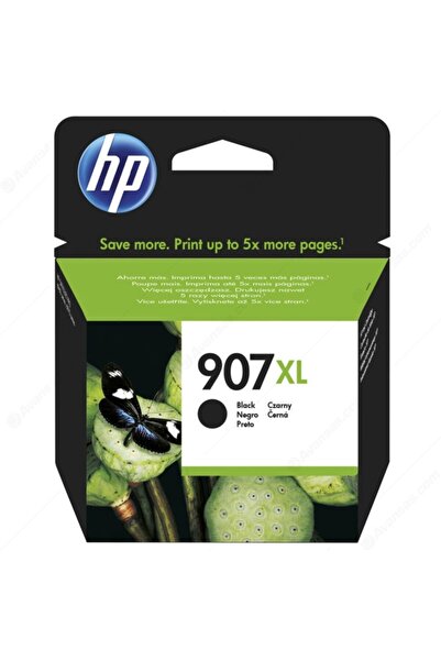 HP T6m19ae 907xl Sıyah Ekstra Yuksek K