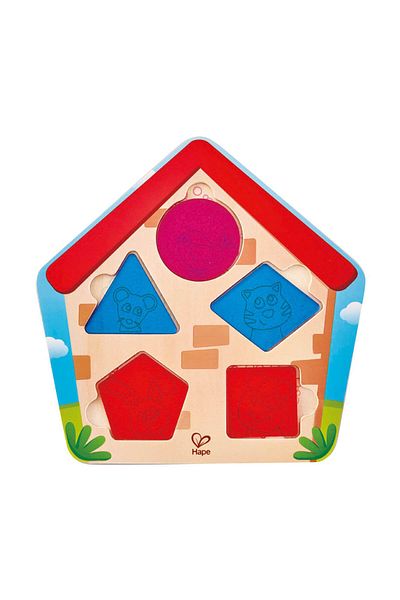 Hape Magic Animals Geometric Puzzle /