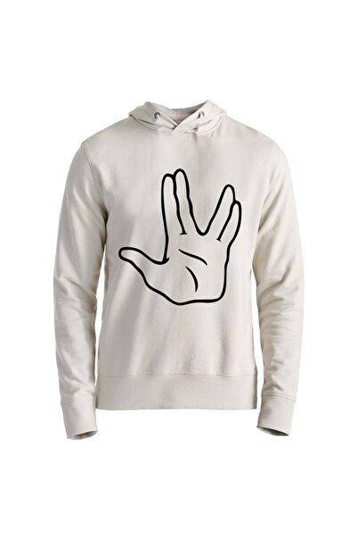 Alfa Tshirt Unisex Kids Ecru Star Trek Sweatshirt