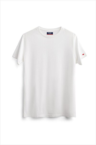 AYYILDIZ Ανδρικό λευκό μπλουζάκι 59520