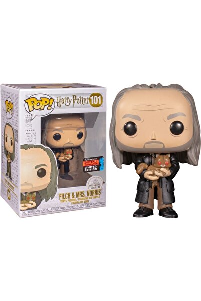 Funko Pop Harry Potter Argus Filch ve Mrs. Norris Yule Ball Exclusive Figür Limited Edition