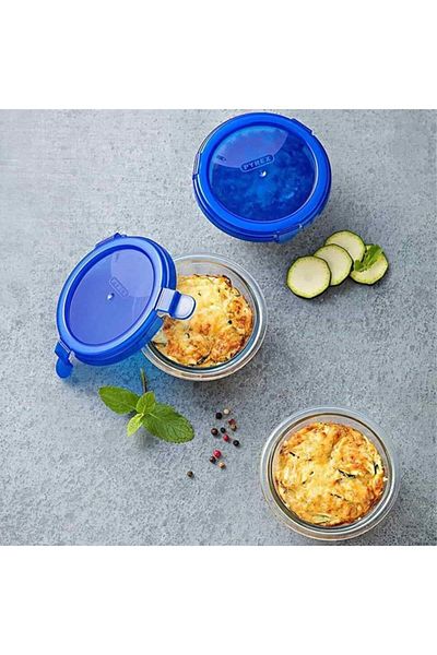 Pyrex 894pgpb/7040 Storage Bowl with Lid 0.2 L