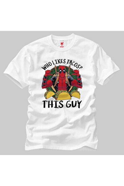 Crazy Deadpool Taco Zabavna Muška Majica