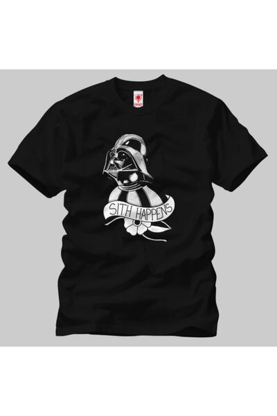 Crazy Star Wars Sith Happens Rose muška majica