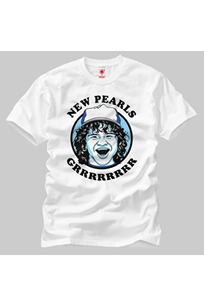 Crazy Stranger Things Dustin New Pearls muška majica