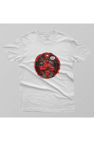 Crazy Ανδρικό μπλουζάκι Deadpool Outta The Way