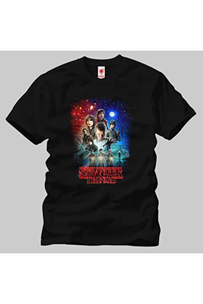 Crazy Ανδρικό μπλουζάκι με αφίσα με χαρακτήρες Stranger Things