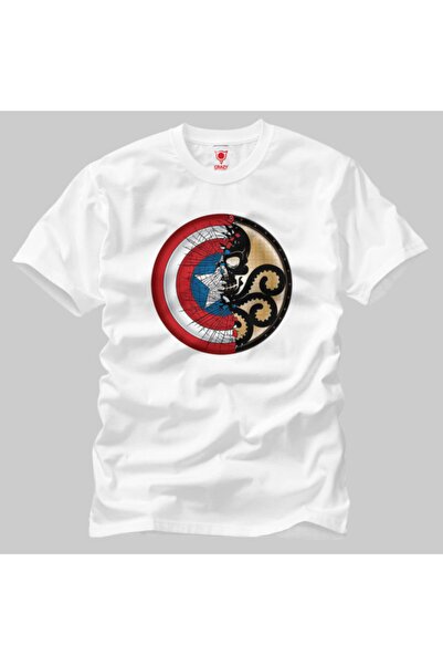 Crazy Captain America Hydra Logo Men's T-Shirt