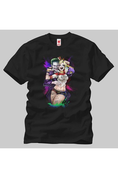 Crazy Suicide Squad Harley and Puddin Men's T-shirt