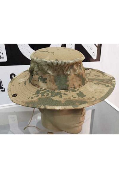 Silyon Askeri Giyim Gendarmerie Mesh Jungle Cap (Fedora Hat)