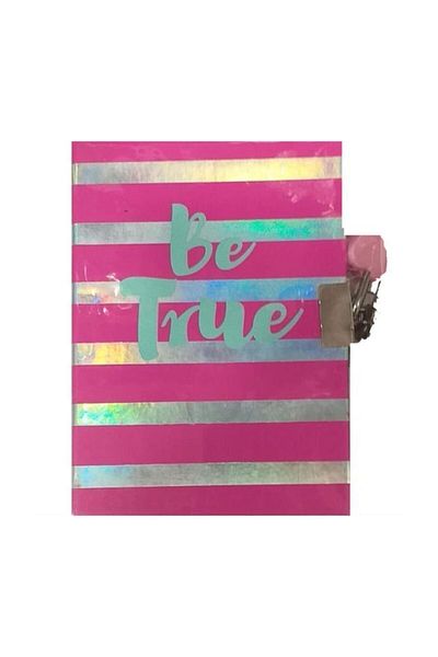 Pyrus A6 Hard Cover Locked Be True Notepad