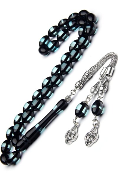 OTTOTESBİH Неръждаема алпака с пискюл, воднозелено, сърмели, кехлибарени мъни...