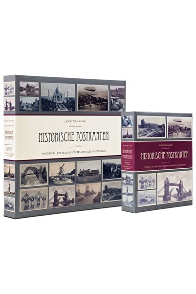 Leuchtturm Kendinden Sayfalı Tarihi Kartpostal Klasörü