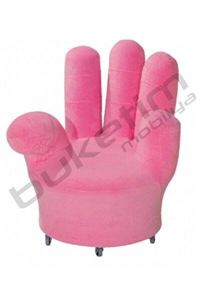 Buketim Mobilya Parmak Koltuk Oturma Odası Çocuk Odası Koltuğu El Koltuk