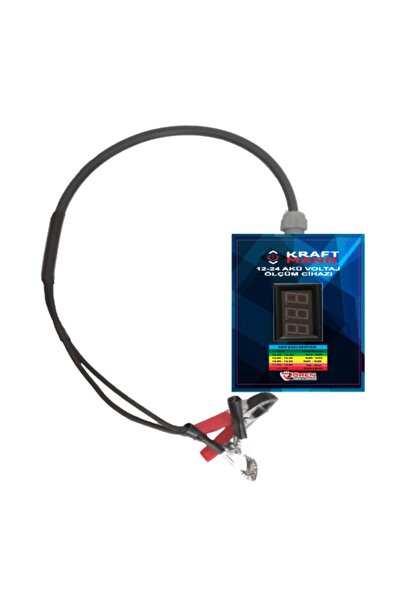 ÖREN OTOMOTİV 12 – 24 Akü Voltaj Ölçüm Cihazı