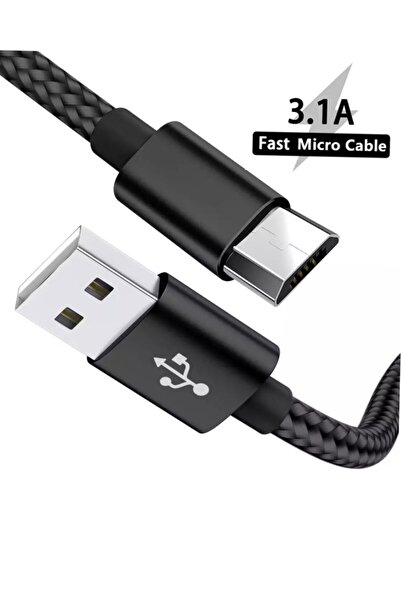 ucuzmi Samsung Huawei Xiaomi Oppo Hızlı Şarj Kablosu 25cm Mikro Usb Tüm Model...