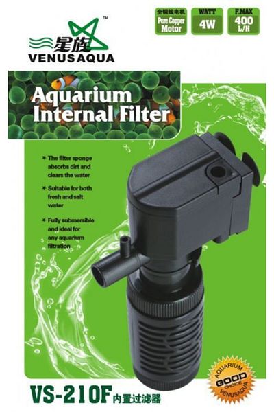 Venusaqua Vs-210F Aquarium Internal Filter 400 Lt