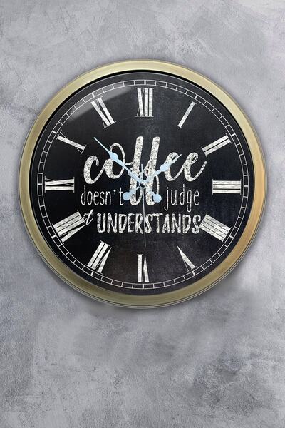 Dream Gift ساعة حائط هدية معدنية عتيقة مقاس 40 سم