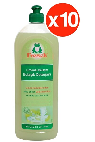 Frosch Limonlu Balsam Bulaşık Deterjanı 750 Ml X 10 Adet