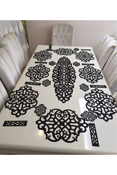 SEHARA 25 предметів, на 8 осіб, шкіряний сервіз для подачі страв, Сельджук