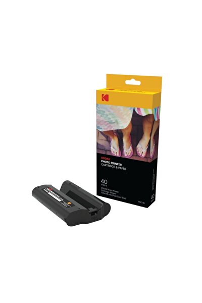 Kodak Phc-40 / Pd-450 Fotoğraf Kağıdı & Ribon Set