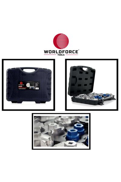 Generic Brand مجموعة مفاتيح فلتر زيت السيارات من الكروم الاحترافية من Worldfo...