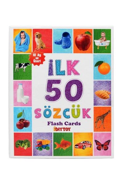 Diytoy My Baby's First Intelligence Cards Set of 4