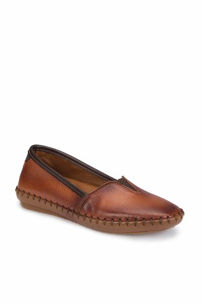 Polaris Tan Women's Leather Comfort Basic - 81. 108870 .Z 100293717