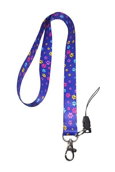 StormiStoretr Snur și curea pentru telefon cu model labe colorate