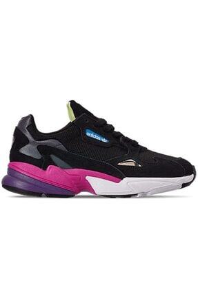 adidas Falcon Black Shock Pink Kadın 