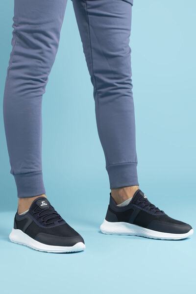 Riccon Unisex tenisky v námořnické modré bílé0012035