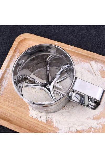 Mercan Metal Flour Sieve