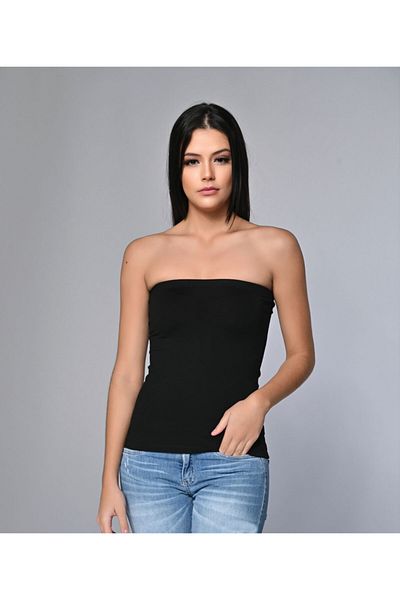 Sevim Women's 2-Piece Lycra Strapless Blouse