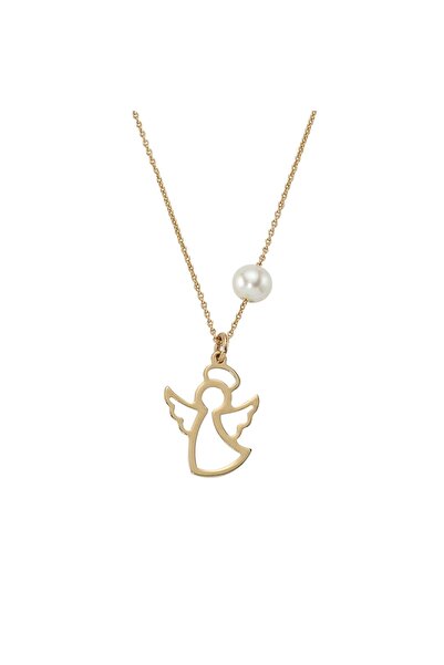 Altın Sepeti İncili Melek Altın Kolye