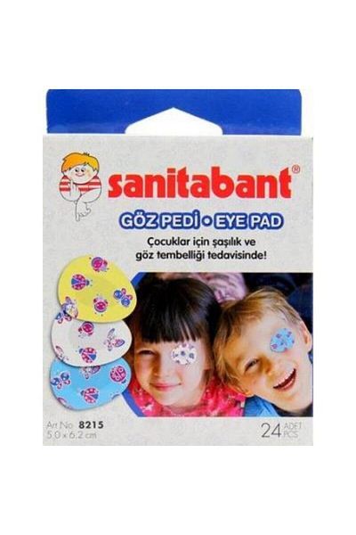 Yerli Sanitabant Cocuk Hipoallerjenik Yapiskanli Oval Goz Pedi 24 Adet Fiyati Yorumlari Trendyol