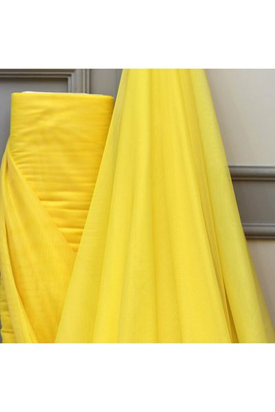 LEVENT ÖZEL Transparent Tulle Curtain Fabric 100x290 Valeria