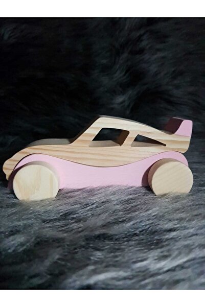 websunday Oyuncak Ahşap Tekerli Yarış Arabası, Çocuklar Için Elyapımı Oyuncak...