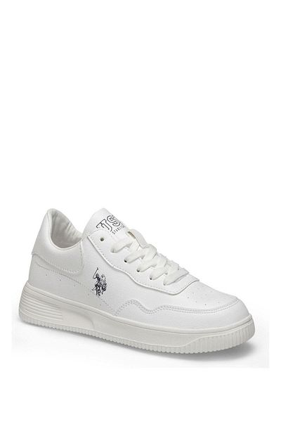 U.S. Polo Assn. Women's White Sneakers - Comfortable and Stylish