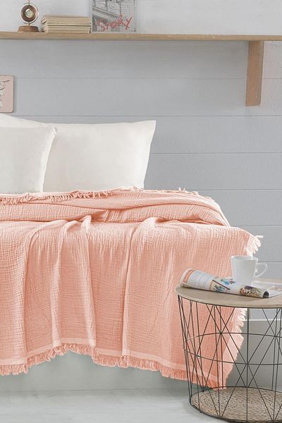 Upline Muslin Double Bedspread (200X220)