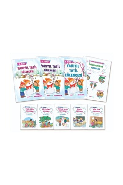 Mavi Deniz Yayınları Mavideniz 2. Sınıf Yarıyıl Tatil Seti