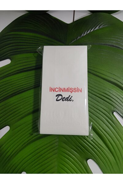 Genel Markalar Konuşan Akıllı Sunum Peçetesi 20 Adetlik Paket (ıncınmıssın Te...