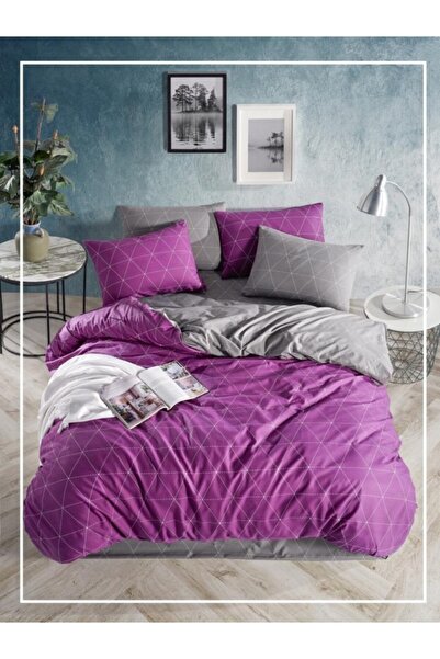 begenal home Ranforce Light Mor Dream Nevresim Takımı | Çift Kişilik