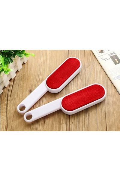 İndiriminVar Double Sided Dandruff Feather Bristle Cleaning Brush - Jacket Collar