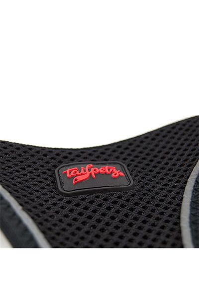 Tailpetz Air-mesh Black Chest Collar Xs