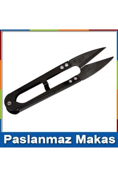 İndiriminVar Stainless Textile Cleaning Scissors - Turtleneck