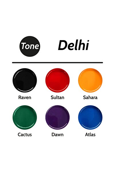 Resinin Tone Delhi Epoksi Pigment Seti 6x25 Ml