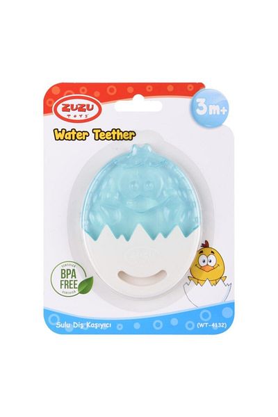 Zuzu Toys عضاضة على شكل بيضة مكسورة - أخضر